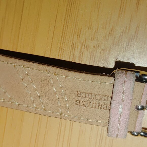 Coach Watch 0221 Swiss Quartz Stainless Square Face Watch Multicolor Leather - Picture 5 of 16